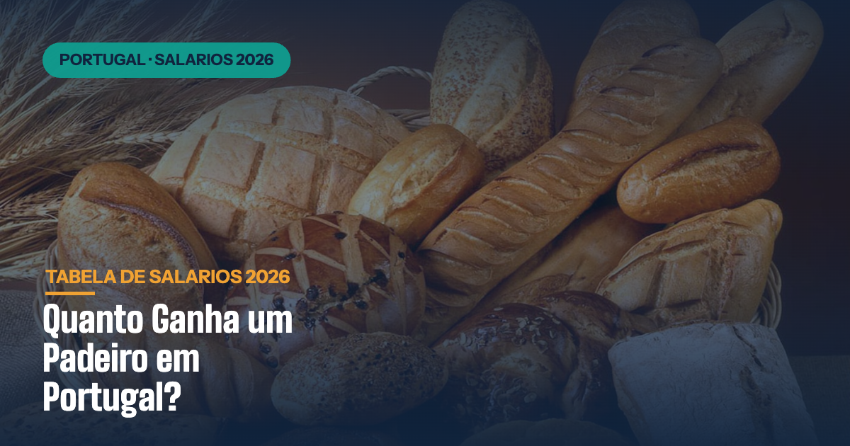 Quanto Ganha um Padeiro em Portugal?